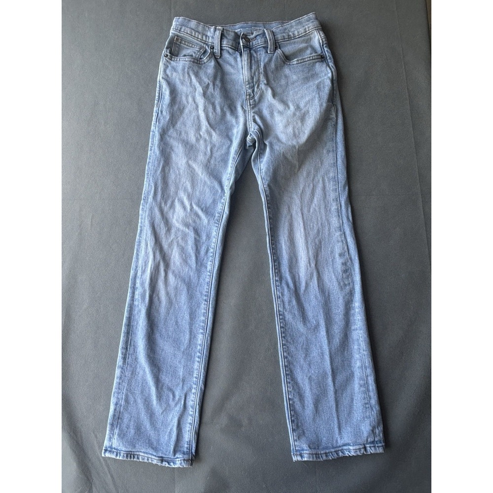 Old Navy Women Built In Flex Jeans Classic Straight Blue Stretch Denim SZ‎ 14